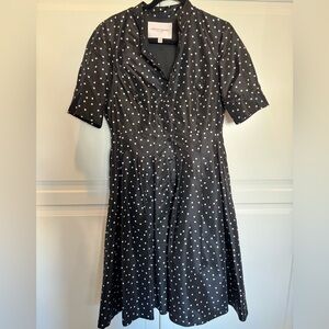 Carolina Herrera polka dot dress